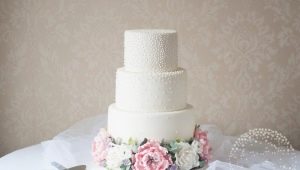 Перлени идеи за дизайн на сватбена торта
