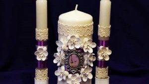 Свещи за семейно огнище за сватба