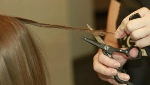 Подстригване на косата с коси: функции и технология