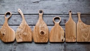 Дървени дъски за рязане: видове, форми и избор