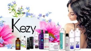Kezy козметика за коса: състав и описание на гамата