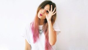 Съвети за розова коса: опции и характеристики на боядисването
