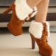 Дамски зимни ниски обувки