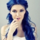 Сини бои за коса: на кого отиват и какви са те?