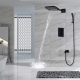 Черни душ системи: избор и употреба в интериора