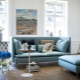 Сини дивани: видове и избор на стилове, характеристики на комбинация в интериора