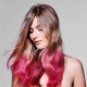 Розовата коса завършва на светла коса: кой е подходящ и как да го направите?