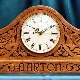 Дърворезбен часовник